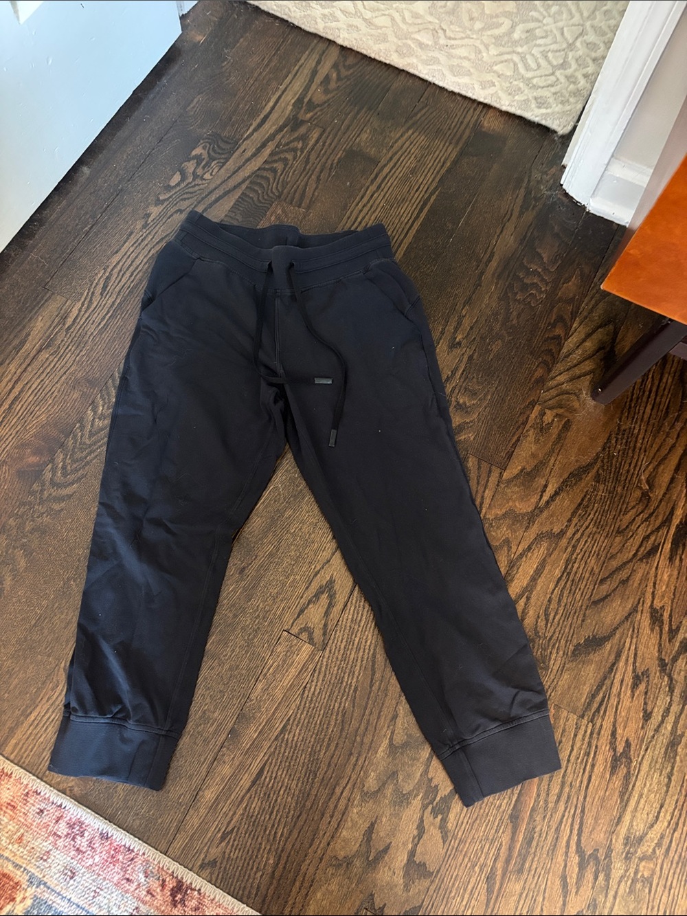 Black joggers Lululemon 6